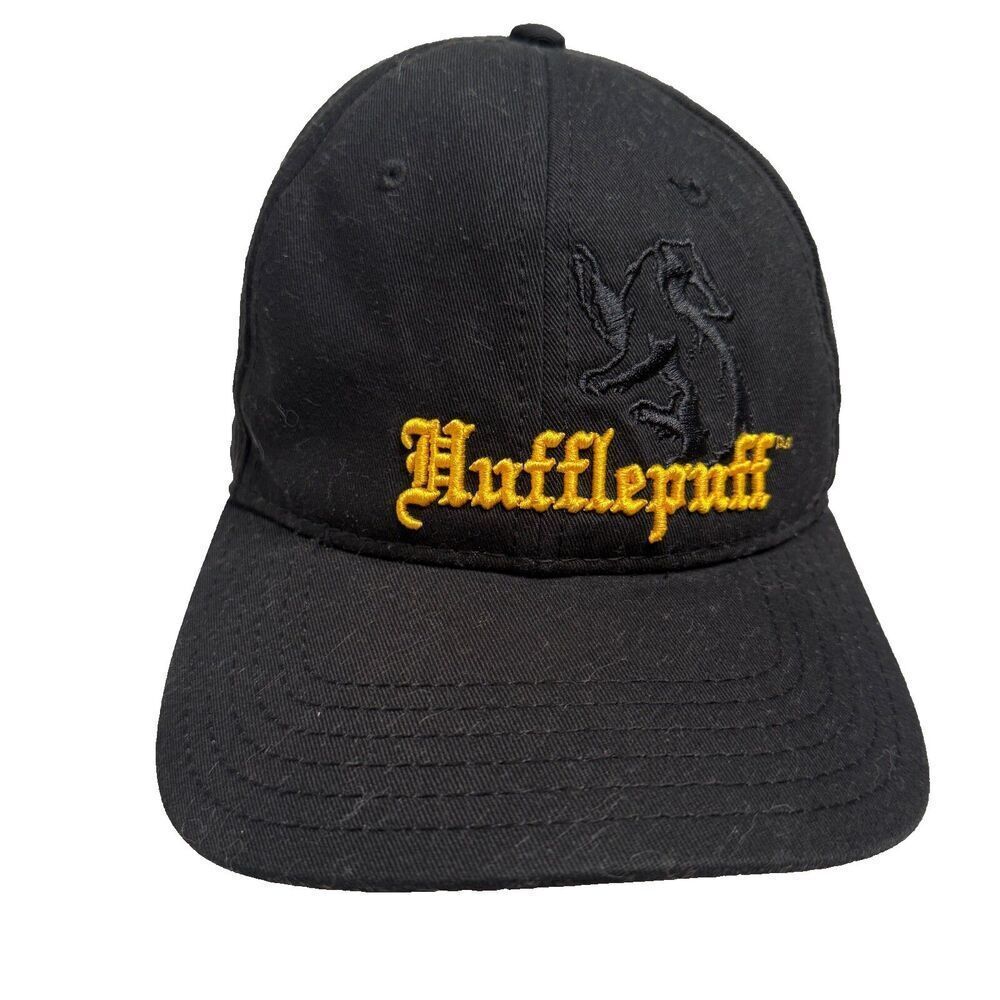 Harry Potter Hufflepuff Black Hat Cap - The Wizarding World - Universal Orlando-